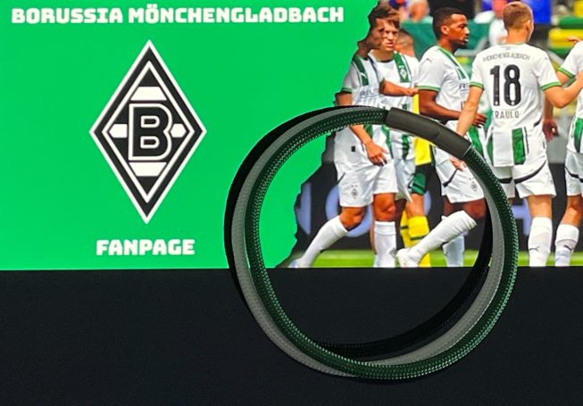 FohlenTau in schwarz/weiss/grün